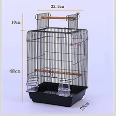 鳥かご　バードゲージ　くみたてしき組み立て式の画像