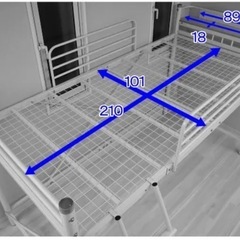 山善ロフトベッドの画像
