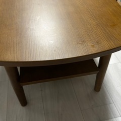 【9月上旬に購入したばかり】折り畳みローテーブルの画像