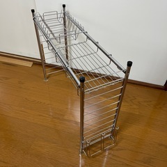  ニトリ シンク上 水切りラックの画像