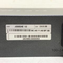 NETGEAR JGS524PE 24ポート スイッチングハブ ネットギア Wi-Fi インターネット PoE 法人 通信機器 イーサネットハブ 事務所　251026-4の画像