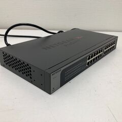 NETGEAR JGS524PE 24ポート スイッチングハブ ネットギア Wi-Fi インターネット PoE 法人 通信機器 イーサネットハブ 事務所　251026-4の画像