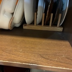 【12月お渡し】ニトリ　スリム　キャビネット　収納　食器棚の画像