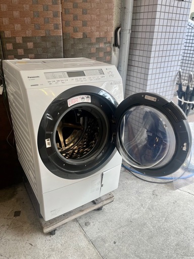 《売約済》NA-VX800BR 21年製　パナソニック Panasonic ドラム式 洗濯乾燥機 洗濯機 乾燥機 ナノイーX ヒートポンプ式 温水泡洗浄 スマホ連携 洗濯11kg 乾燥6kg 家電 中古家電 右開き Panasonic NA-VX800BR drum washer dryer heat pump nanoe-X smart laundry washer 11kg 6kg right-open washing machine reuse recycle
