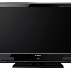 三菱32V型 ブルーレイ＆ハードディスクレコーダー両方内蔵液晶テレビの画像