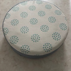 座椅子　クッション　ブルーの画像