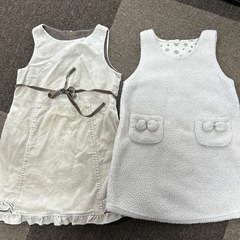 ②110 まとめ売り　女の子　冬服　スキーウェア　モコモコ  トップス  ふわふわ　ワンピース　長袖　キッズ 　の画像