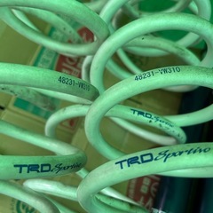 プリウス30後期用 TRD Sportivoサスキット 中古 リヤ スプリング前後の画像