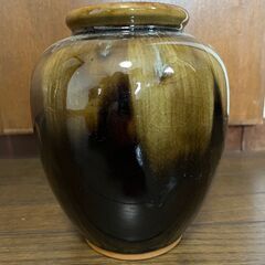 酔月窯の壺・花瓶・古美術・アンティークの画像