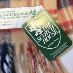 MADE　IN　SCOTLANDのマフラーの画像