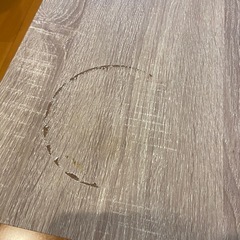 （傷あり）DORIS ドリス ローテーブル　の画像