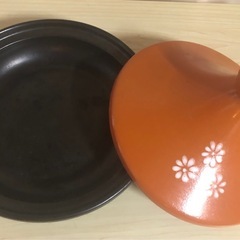 タジン鍋 22cm オレンジ DR-4709の画像