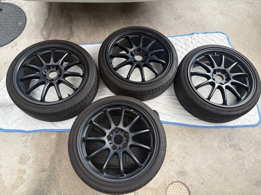 WORK EMOTION 18インチホイールセット