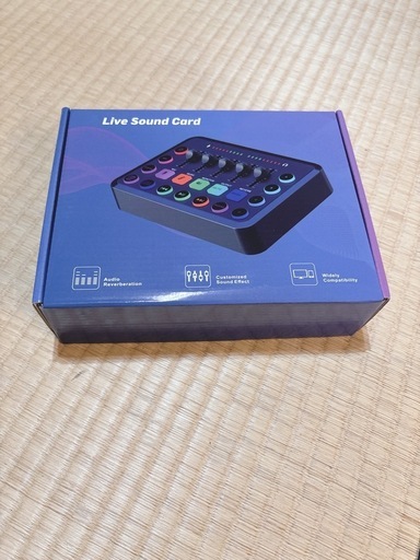 ゲーミングオーディオミキサー ポッドキャスト カスタム効果音 配信 実況