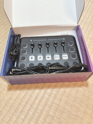 ゲーミングオーディオミキサー ポッドキャスト カスタム効果音 配信 実況