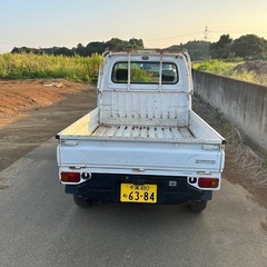 スバル サンバー軽トラック　車検付き　エアコン付き　パワステ付き　乗って帰ること可能 Subaru Sambar Truck の画像
