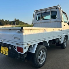 スバル サンバー軽トラック　車検付き　エアコン付き　パワステ付き　乗って帰ること可能 Subaru Sambar Truck の画像