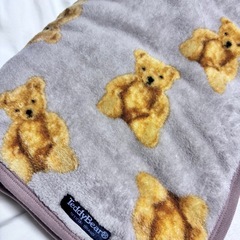 くまちゃんお昼寝毛布＊の画像