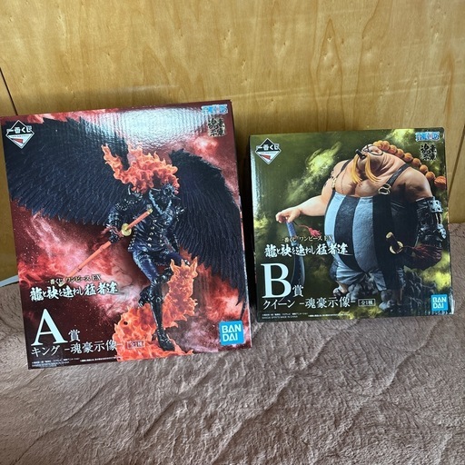 ワンピースフィギュア　一番くじ　魂豪示像