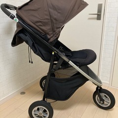 ★そこそこ美品★アップリカ 大人気【スムーヴ】スムーブ 3輪 ベビーカー 走行◎の画像