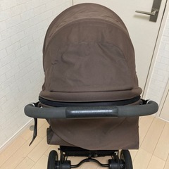 ★そこそこ美品★アップリカ 大人気【スムーヴ】スムーブ 3輪 ベビーカー 走行◎の画像