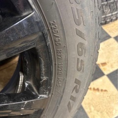 225/65 R17 スダットレス　ホイールセット4本　室内保管の画像