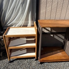 キッチンカート、カラーボックス等の画像