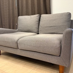 NOCE ソファTD2905 2人掛け グレーの画像