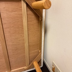 フレーム　ベッド　木制の画像