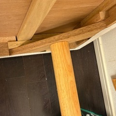 フレーム　ベッド　木制の画像