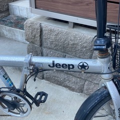 折りたたみ自転車JEEPの画像