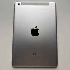 iPad mini2 Cellular シルバー　美品の画像