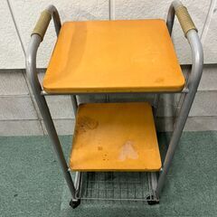 キッチンワゴン キャスター付 キッチンラック 幅43cm×奥行37cm×高さ88cmの画像