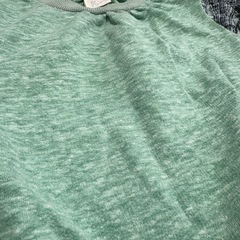 Favon 緑色ロンパースとサロペットセット 70 80の画像