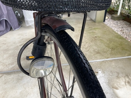 自転車（カゴつき）27インチ【中古】