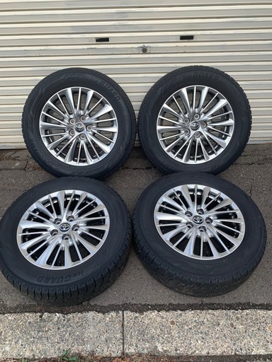 スタッドレス+美品アルファード30後期純正ホイール