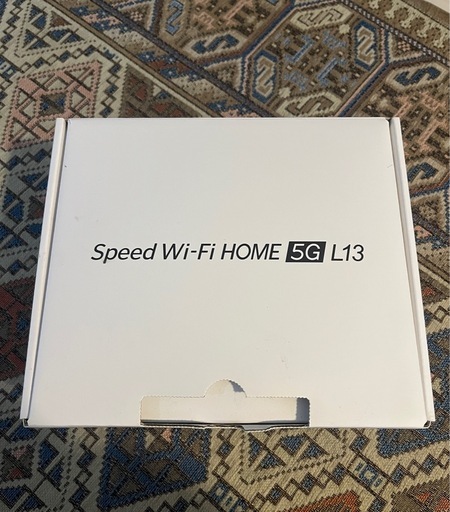 【新品】WIFIルーター Speed Wi-Fi HOME 5G L13 　