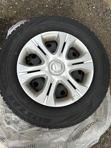 ブリヂストン　VRX2　冬タイヤ　ホイール付き　2024年購入