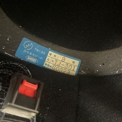 SHOEI 赤ヘルメットの画像
