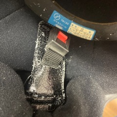SHOEI 赤ヘルメットの画像