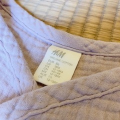 H&M 肌着 ロンパース 90の画像
