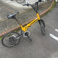 ハマー折りたたみ自転車の画像