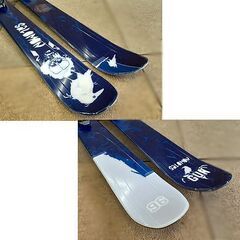札幌【サロモン ファットスキー GUN 174cm】センター幅約96mm 新雪 パウダースノー フリーライド SALOMON 北20条店の画像