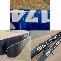 札幌【サロモン ファットスキー GUN 174cm】センター幅約96mm 新雪 パウダースノー フリーライド SALOMON 北20条店の画像