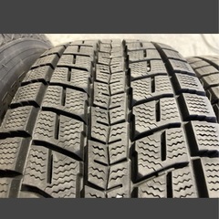 ダンロップ 215/70R16 4本 スタッドレスタイヤ中古 バリ山 足上げジムニーハリアーCX-5エクストレイルクルーガーの画像