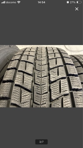 ダンロップ 215/70R16 4本 スタッドレスタイヤ中古 バリ山 足上げジムニーハリアーCX-5エクストレイルクルーガー