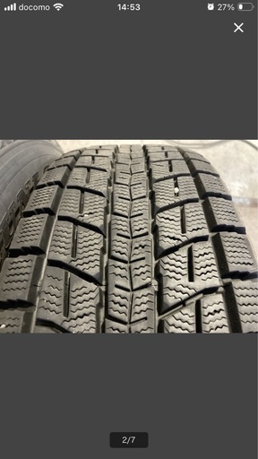 ダンロップ 215/70R16 4本 スタッドレスタイヤ中古 バリ山 足上げジムニーハリアーCX-5エクストレイルクルーガー