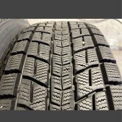ダンロップ 215/70R16 4本 スタッドレスタイヤ中古 バリ山 足上げジムニーハリアーCX-5エクストレイルクルーガーの画像