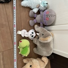 ぬいぐるみまとめ売りの画像