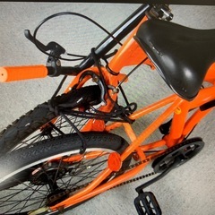 折り畳み20インチ中古自転車の画像